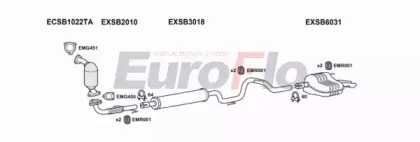 Система выпуска ОГ EuroFlo SB9320 2001A